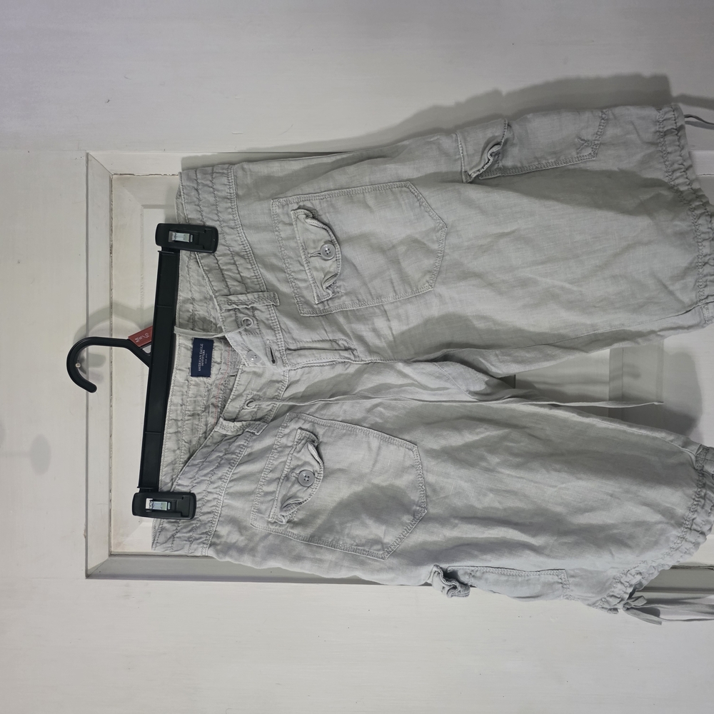 American Eagle Outfitters Light Gray Cargo Shorts